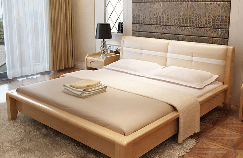 giường gỗ tự nhiên hay giường gỗ công nghiệp